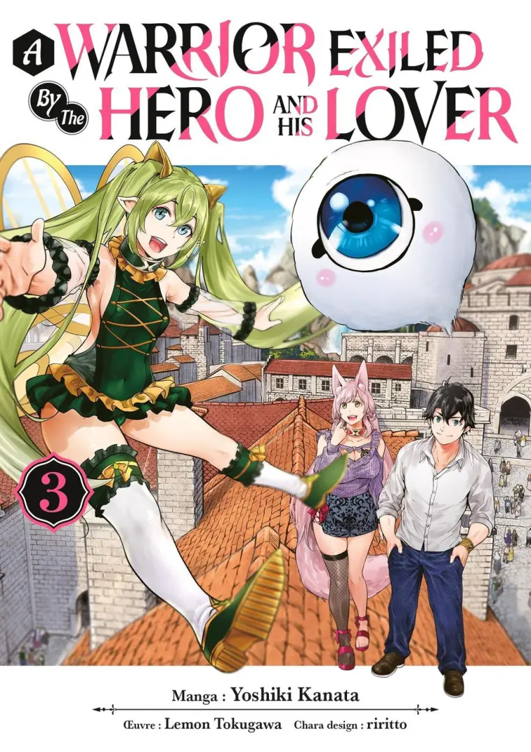 Couverture de l'album A warrior exiled by the hero and his lover 3