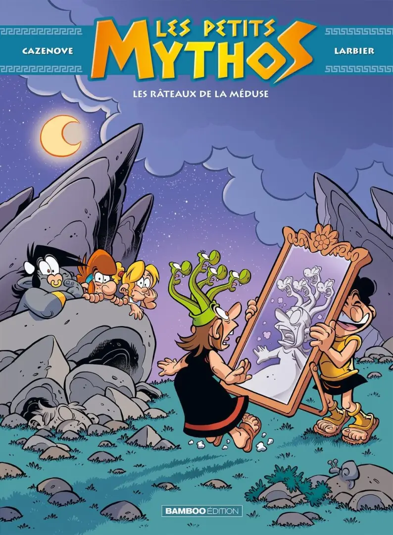 Couverture de l'album Les Petits Mythos Tome 9 Les rateaux de la méduse