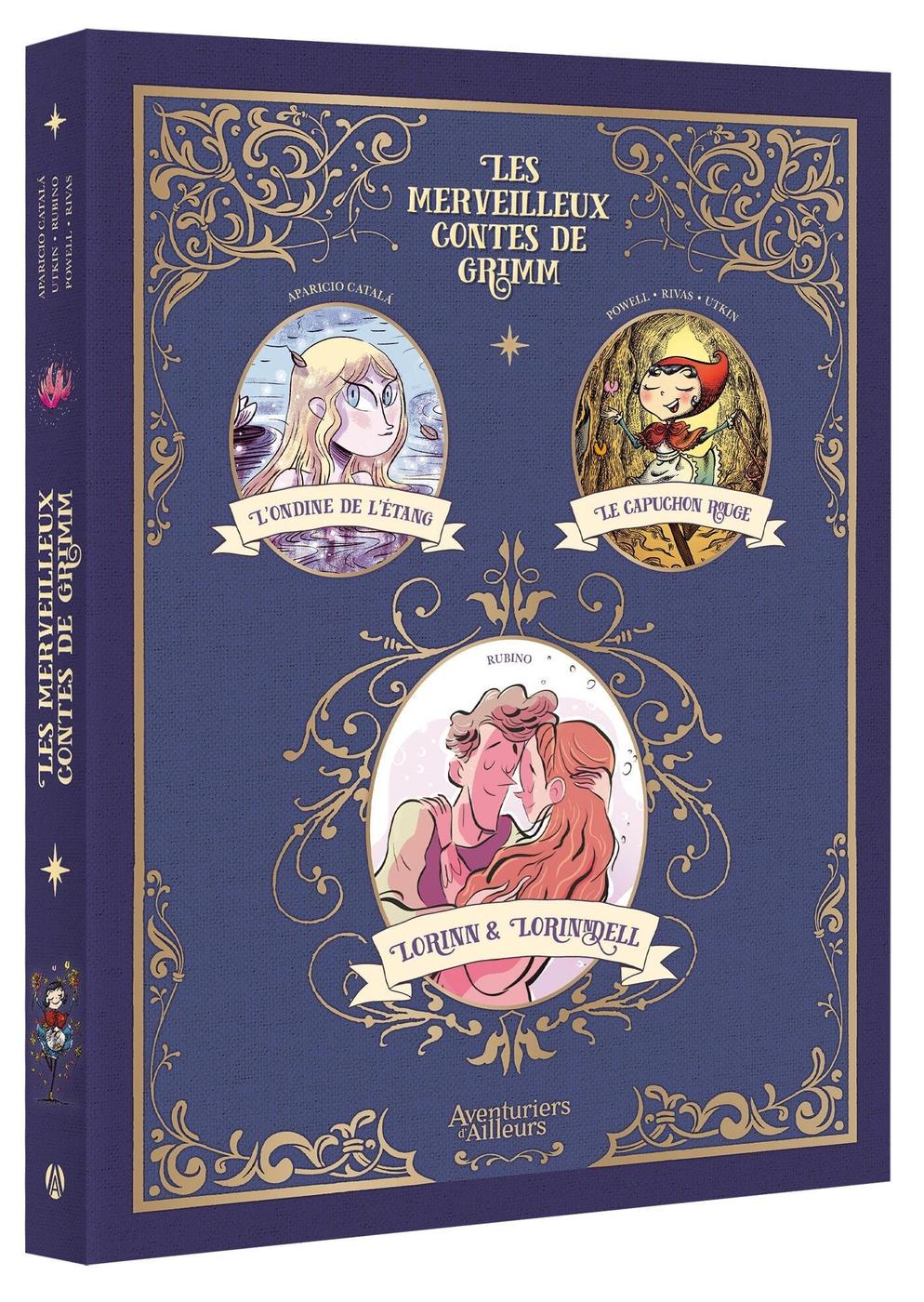 Couverture de l'album Les merveilleux contes de Grimm