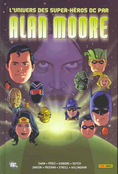 Couverture de l'album DC Anthology Tome 1 L'univers des Super-Héros DC par Alan Moore