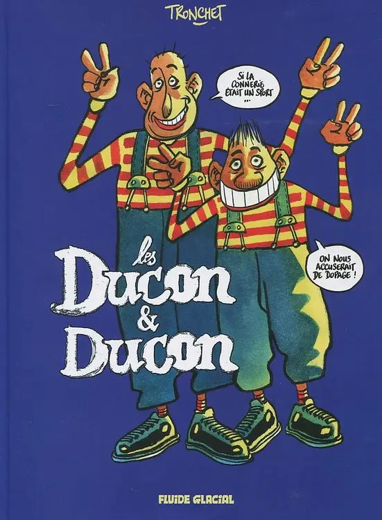 Couverture de l'album Deux cons Tome 2 Les Ducon & Ducon