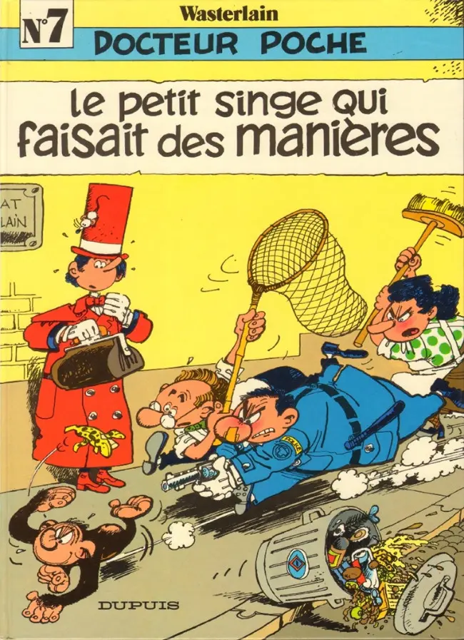 Couverture de l'album Docteur Poche Tome 7 Le petit singe qui faisait des manières
