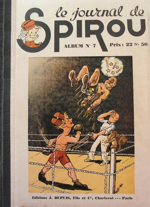 Couverture de l'album Le journal de Spirou Album N° 7