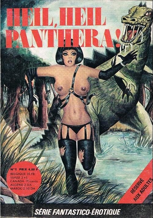 Couverture de l'album Fantastico érotique Tome 1 Heil, heil Panthera !