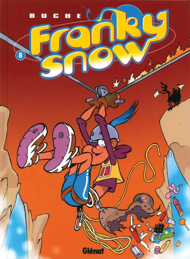 Couverture de l'album Franky Snow Tome 8 Raid d'enfer