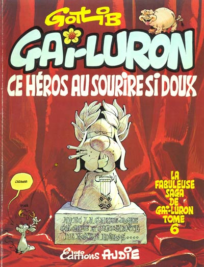 Couverture de l'album Gai-Luron Tome 6 Gai-Luron ce héros au sourire si doux