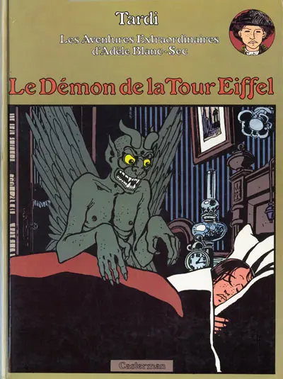 Couverture de l'album Les Aventures Extraordinaires d'Adèle Blanc-Sec Tome 2 Le Démon de la Tour Eiffel