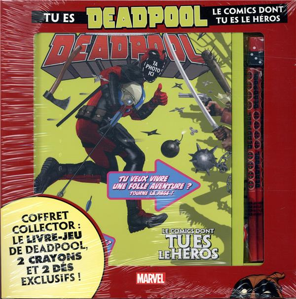 Couverture de l'album Tu es Deadpool - Le comics dont tu es le héros
