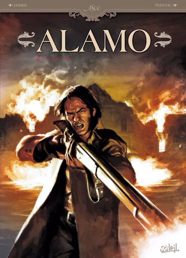 Couverture de l'album Alamo Tome 2 Une aube rouge