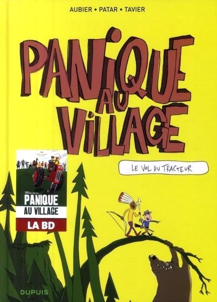 Couverture de l'album Panique au village Le vol du tracteur