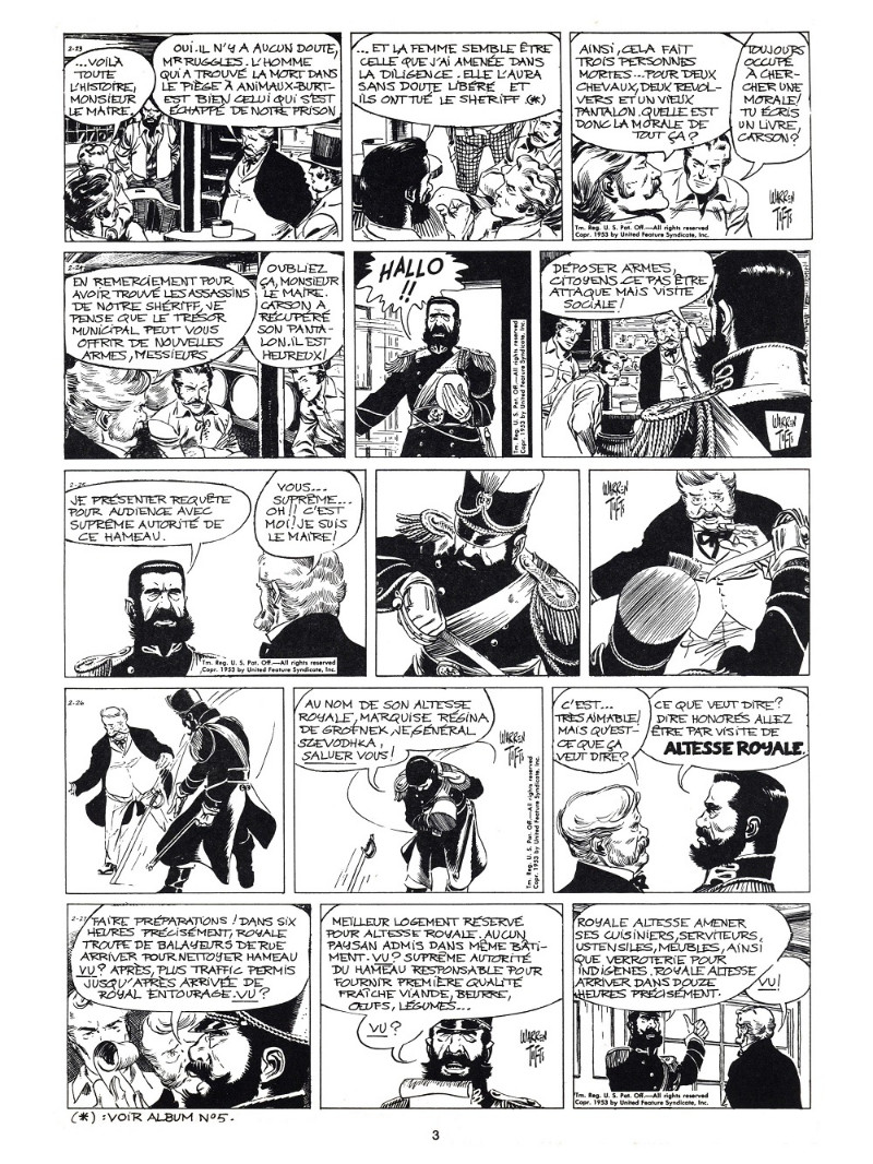 Planche de l'album Casey Ruggles Tome 7 La poursuite infernale