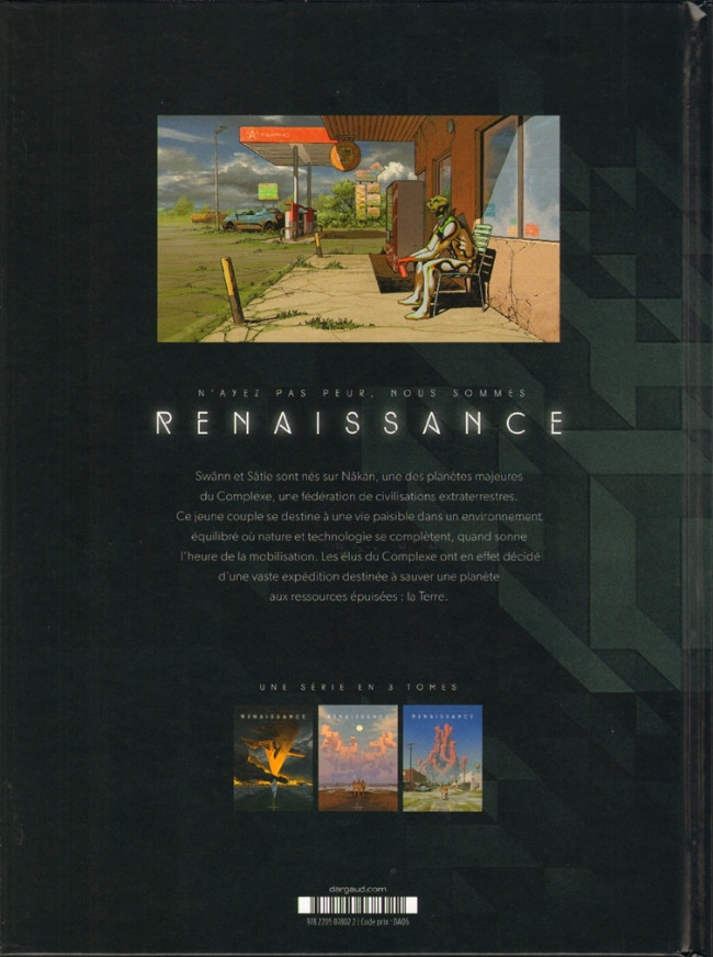 Verso de l'album Renaissance Tome 1 Les Déracinés