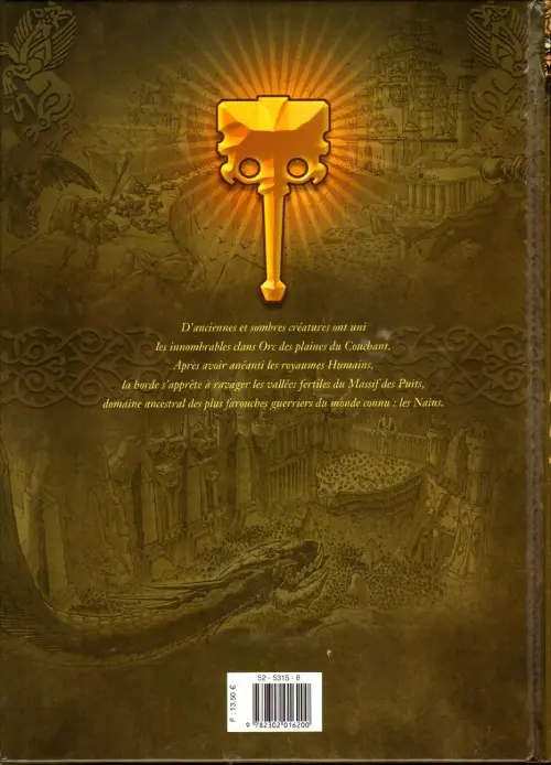 Verso de l'album Les Rois Forgerons Tome 1 Le Sceau de Karzac Um Rork