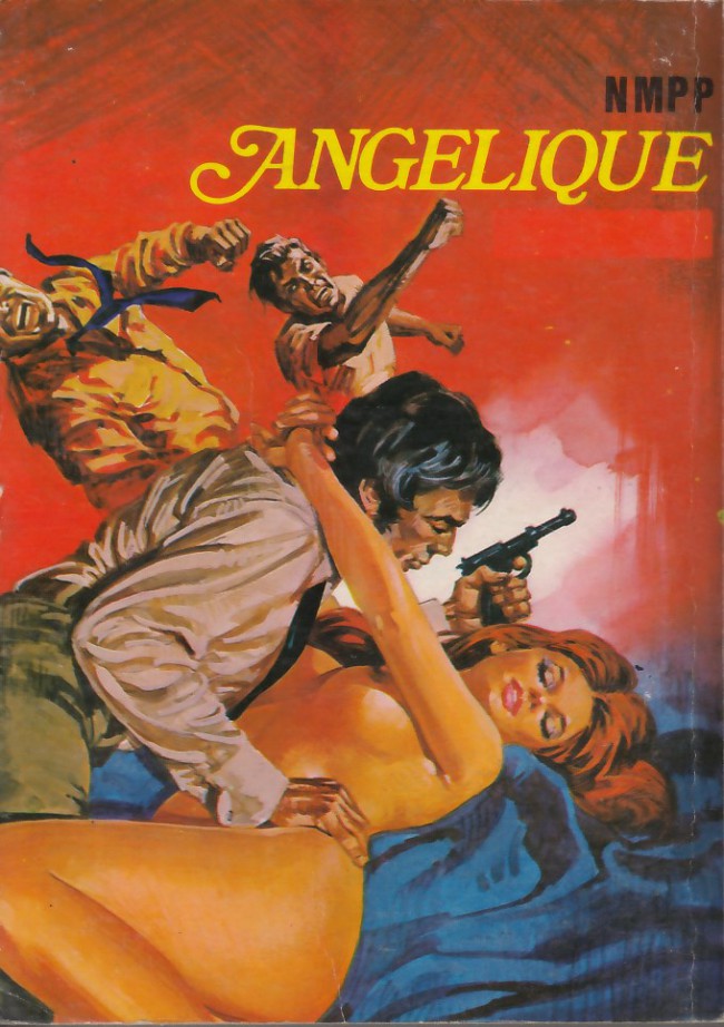 Verso de l'album Angélique