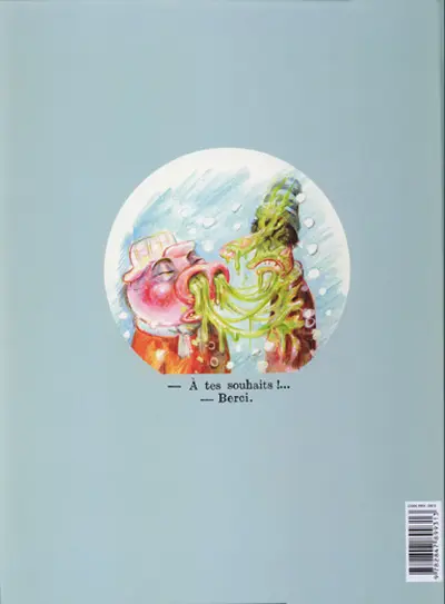Verso de l'album Wizz et Buzz Tome 1