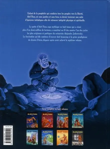 Verso de l'album Les aventures d'Alef-Thau Tome 8 Le triomphe du rêveur