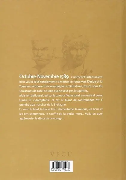 Verso de l'album Les Chemins de Malefosse Tome 5 L'or blanc