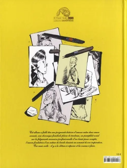 Verso de l'album La Clôture