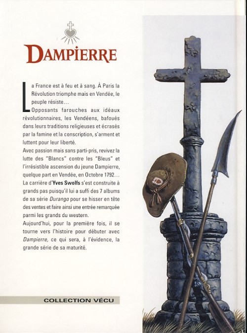 Verso de l'album Dampierre Tome 1 L'aube noire