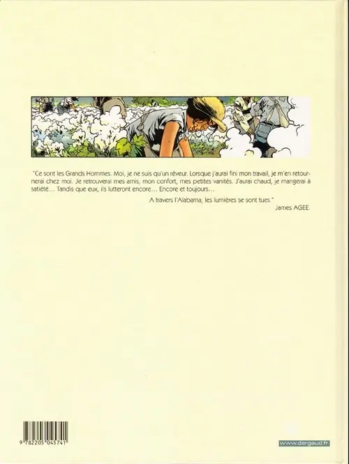 Verso de l'album Dixie Road Tome 2