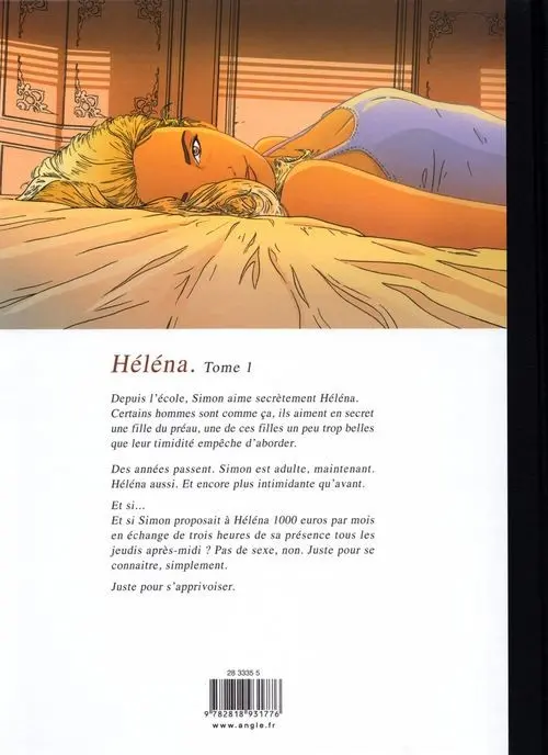 Verso de l'album Héléna Tome 1