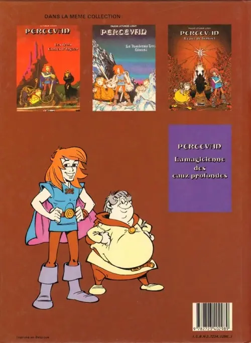 Verso de l'album Percevan Tome 1 Les Trois Etoiles d'Ingaar