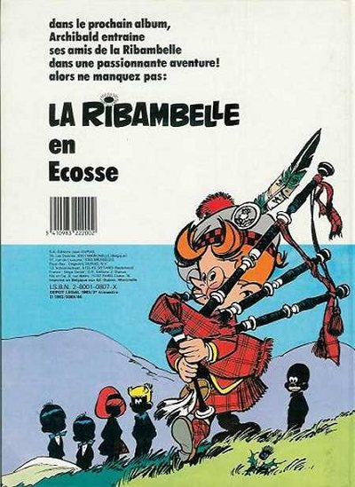 Verso de l'album La Ribambelle Tome 1 La Ribambelle gagne du terrain !