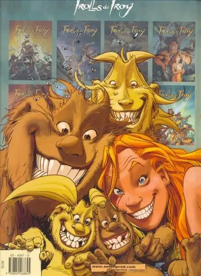 Verso de l'album Trolls de Troy Tome 10 Les enragés du Darshan