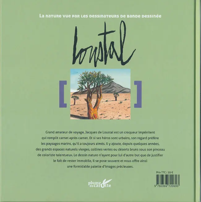 Verso de l'album Loustal