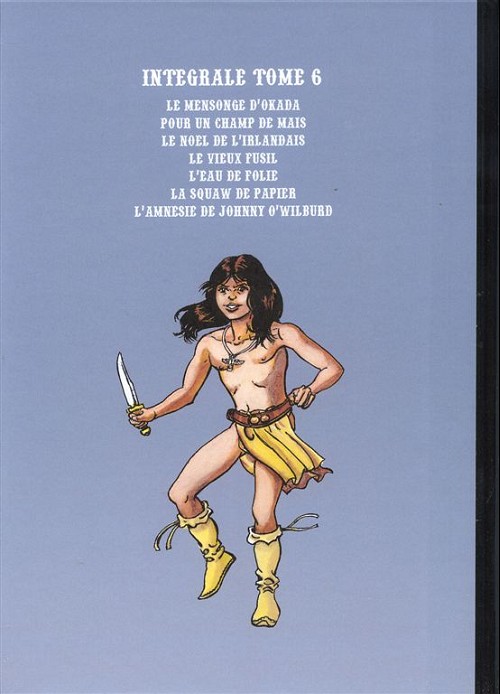 Verso de l'album Capitaine Apache Intégrale Tome 6