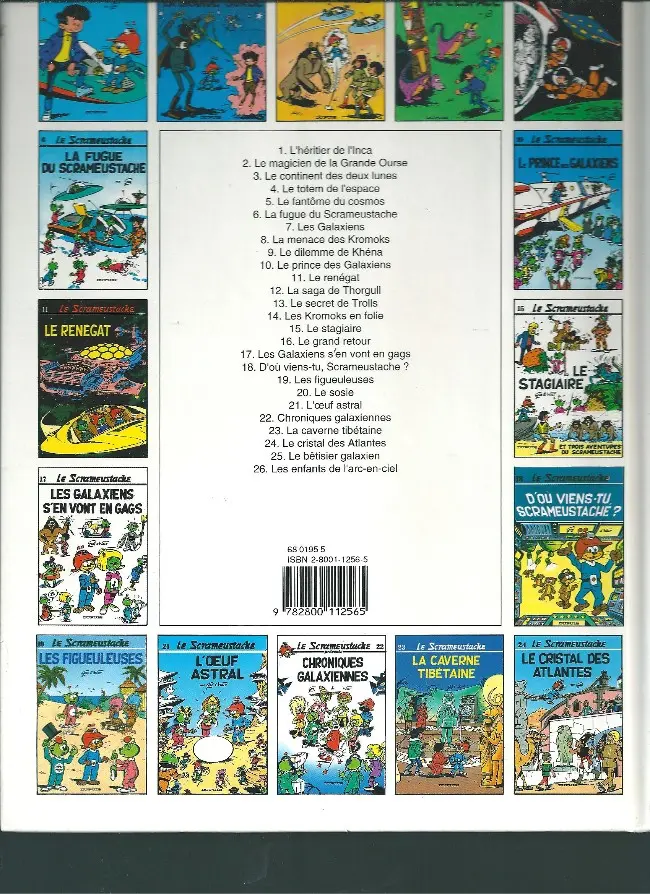 Verso de l'album Le Scrameustache Tome 14 Les Kromoks en folie