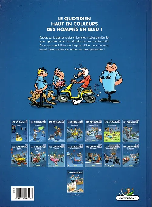 Verso de l'album Les Gendarmes Tome 12 Tête à clic !