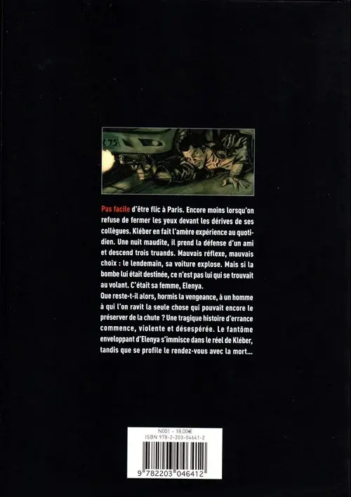 Verso de l'album Cauchemar dans la rue