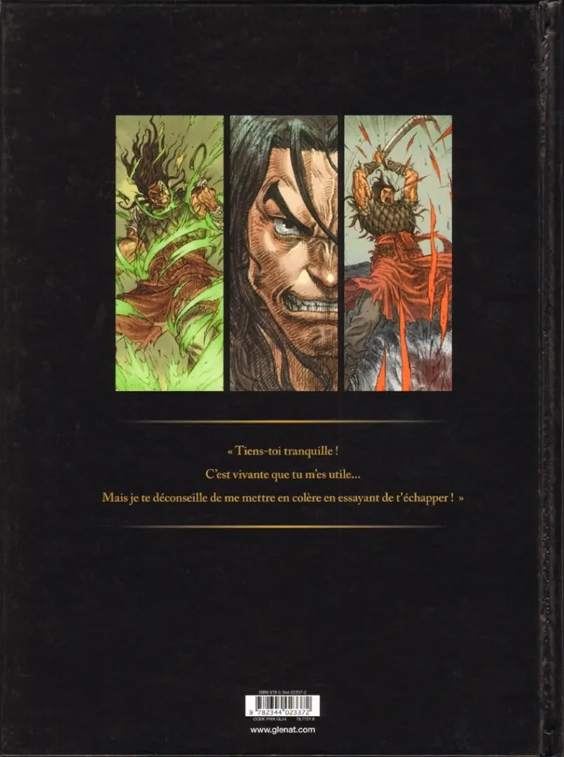 Verso de l'album Conan le Cimmérien Tome 8 Le Peuple du cercle noir