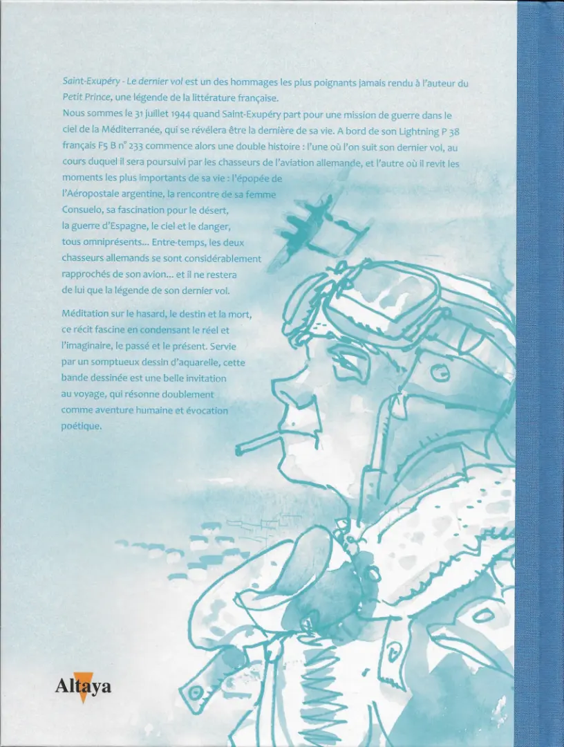 Verso de l'album Tout Pratt Tome 62 SAINT-EXUPERY