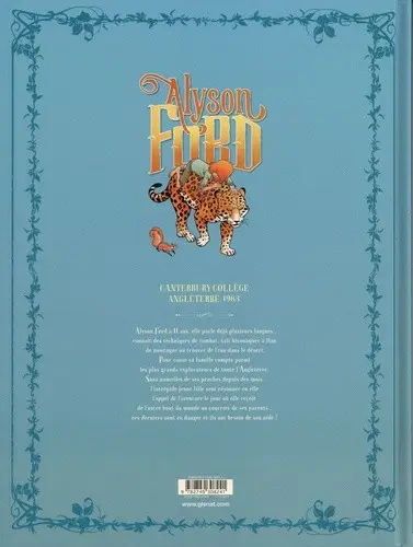 Verso de l'album Alyson Ford Tome 1 Le Temple du Jaguar