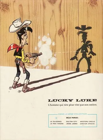 Verso de l'album Lucky Luke Tome 33 Le Pied-Tendre