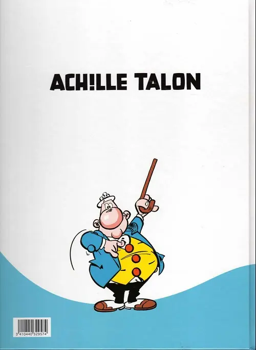 Verso de l'album Achille Talon Tome 19 Achille talon et le grain de la folie
