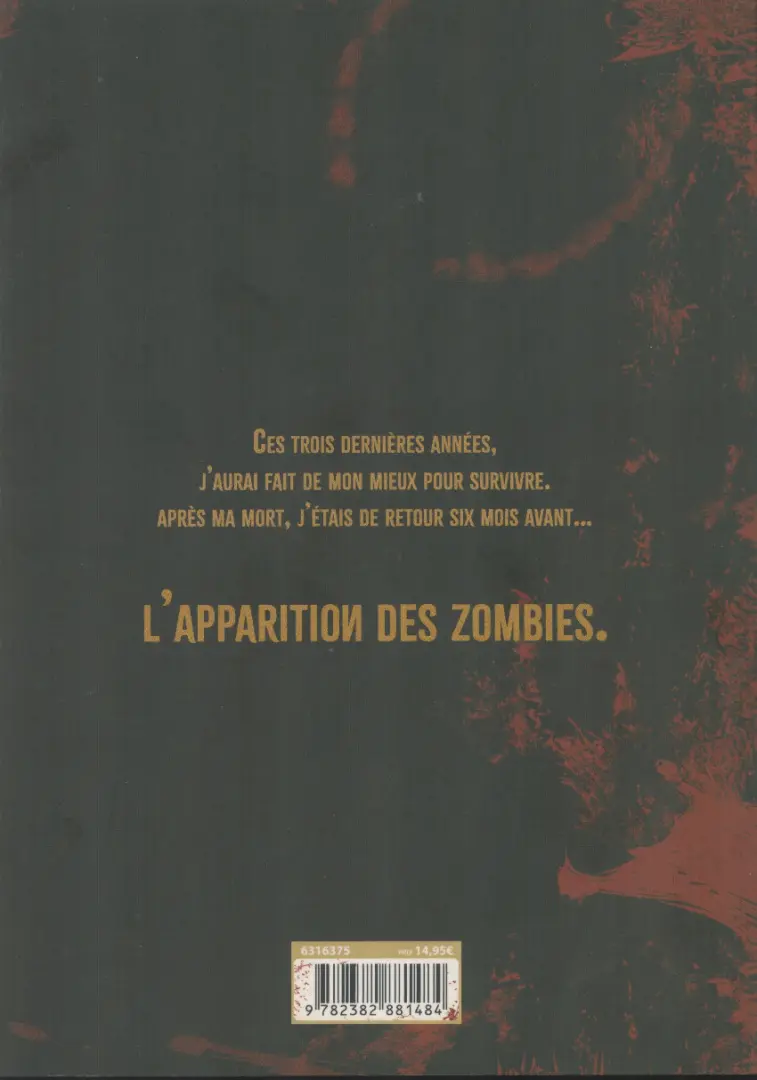 Verso de l'album Return Survival 1