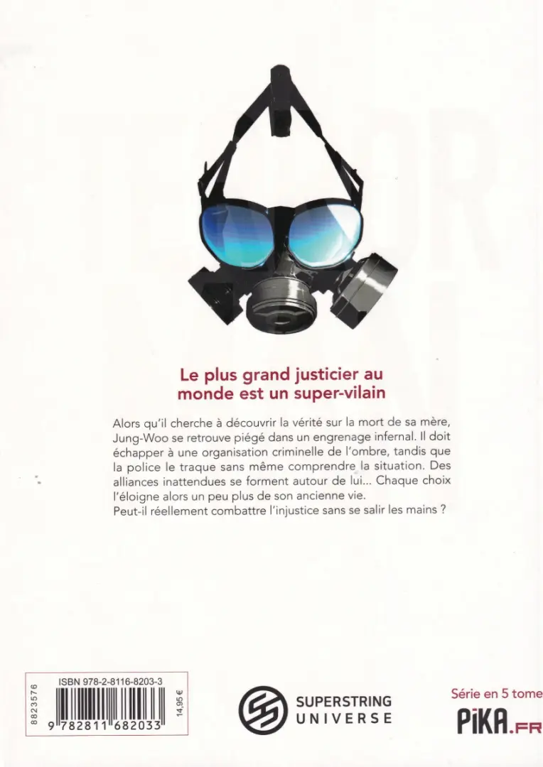 Verso de l'album Terror Man 2