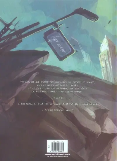 Verso de l'album Corpus crispies Tome 1 Paroisse merdique