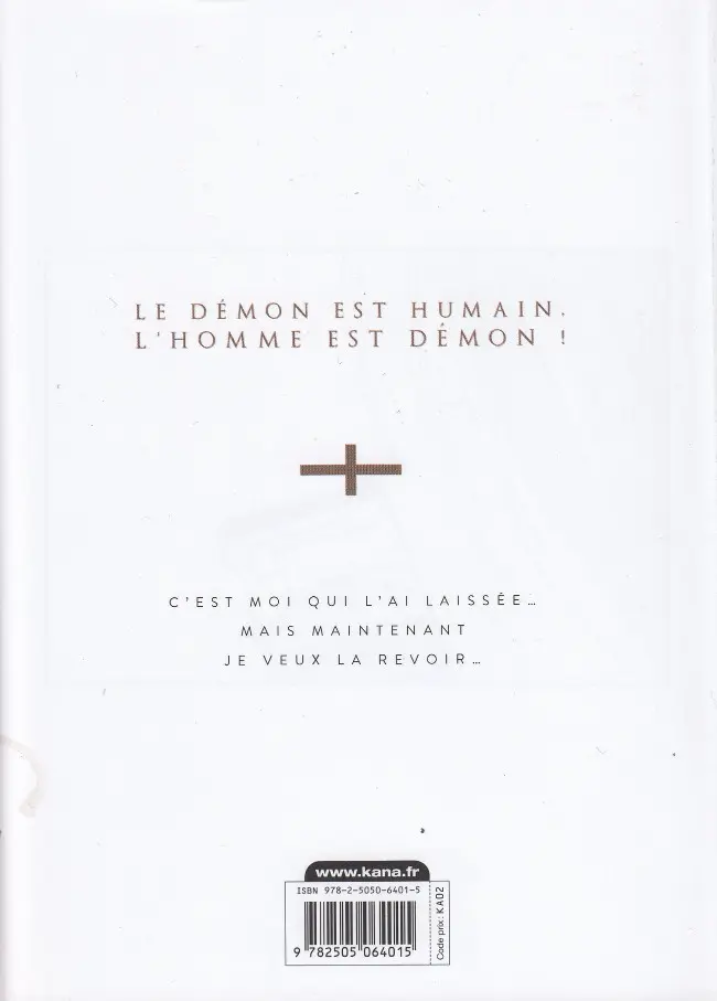 Verso de l'album DevilsLine 2