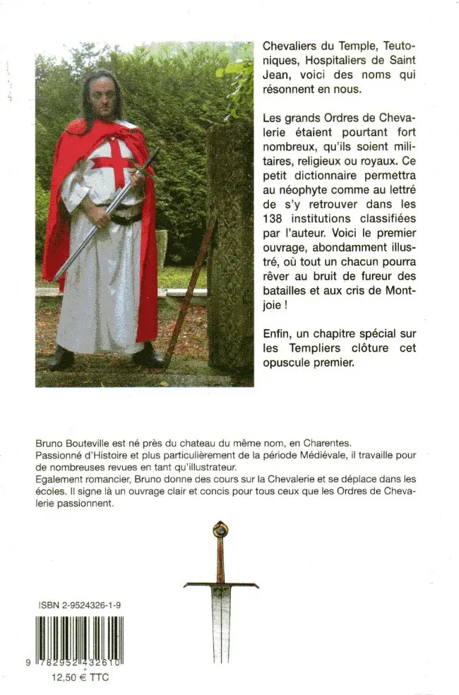 Verso de l'album Traité de chevalerie Tome 1 Les grands ordres de Chevalerie