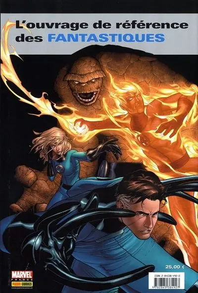 Verso de l'album Encyclopédie Marvel Tome 3 Fantastic Four