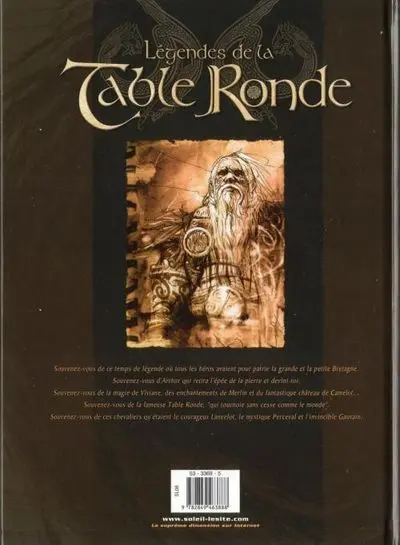 Verso de l'album Légendes de la Table Ronde Tome 2 Le Cerf blanc