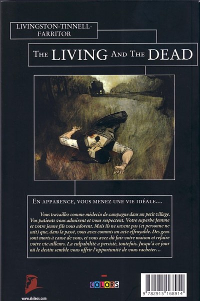 Verso de l'album The Living and the dead
