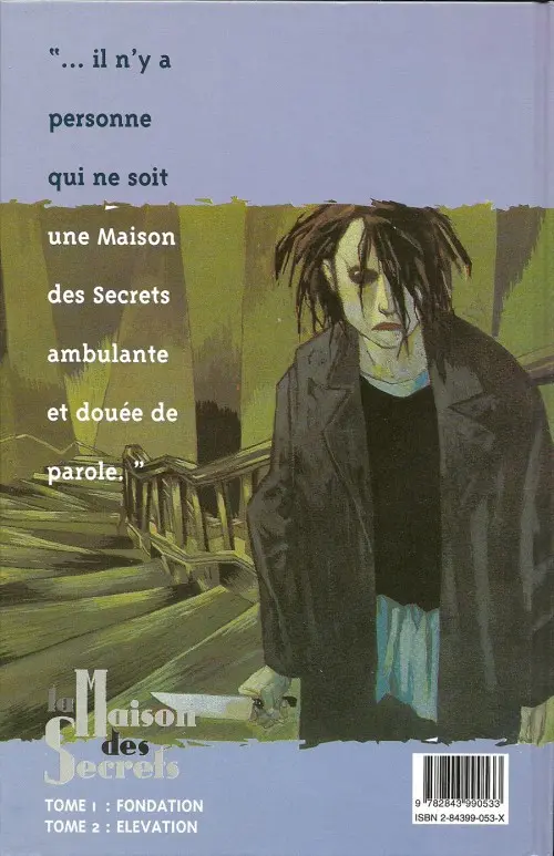 Verso de l'album La Maison des Secrets Tome 2 Élévation