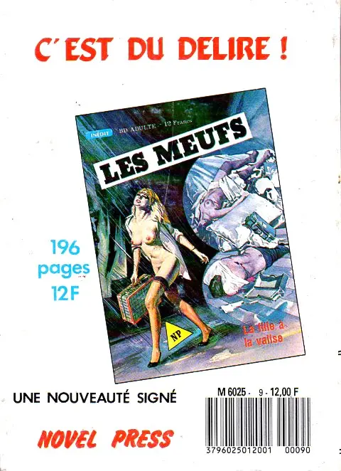 Verso de l'album Melodrame Tome 9 Le voleur de sang