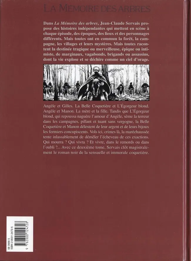 Verso de l'album La Mémoire des arbres Tome 6 La belle coquetière - Tome 2