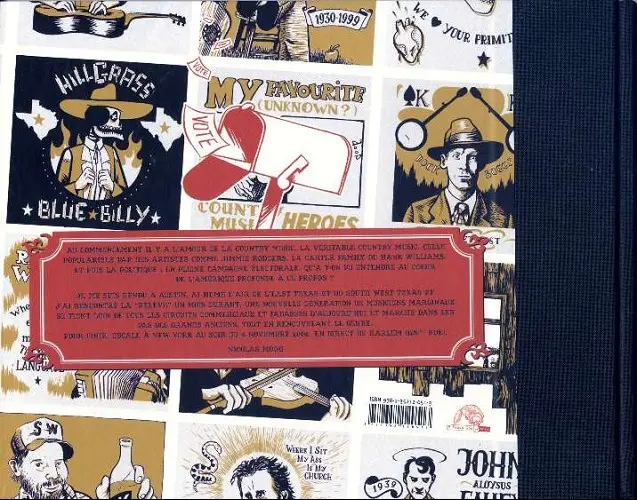 Verso de l'album My american diary